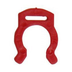 John Guest Acetal Copolymer Tube Fitting Locking Clip for 1/4 Tube OD PIC1808R Pack of 10 